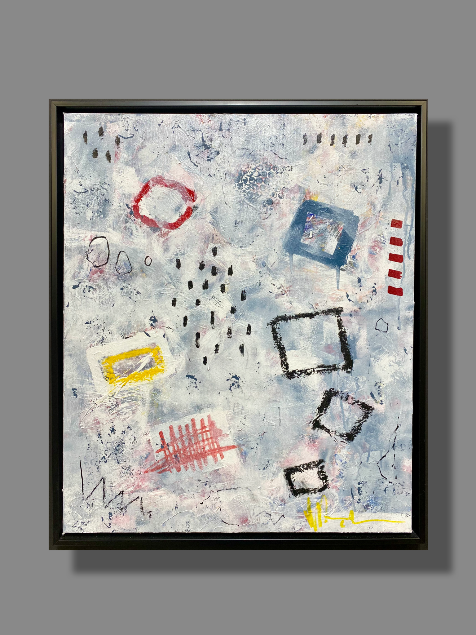 Abstract Painting Acrylic on Canvas