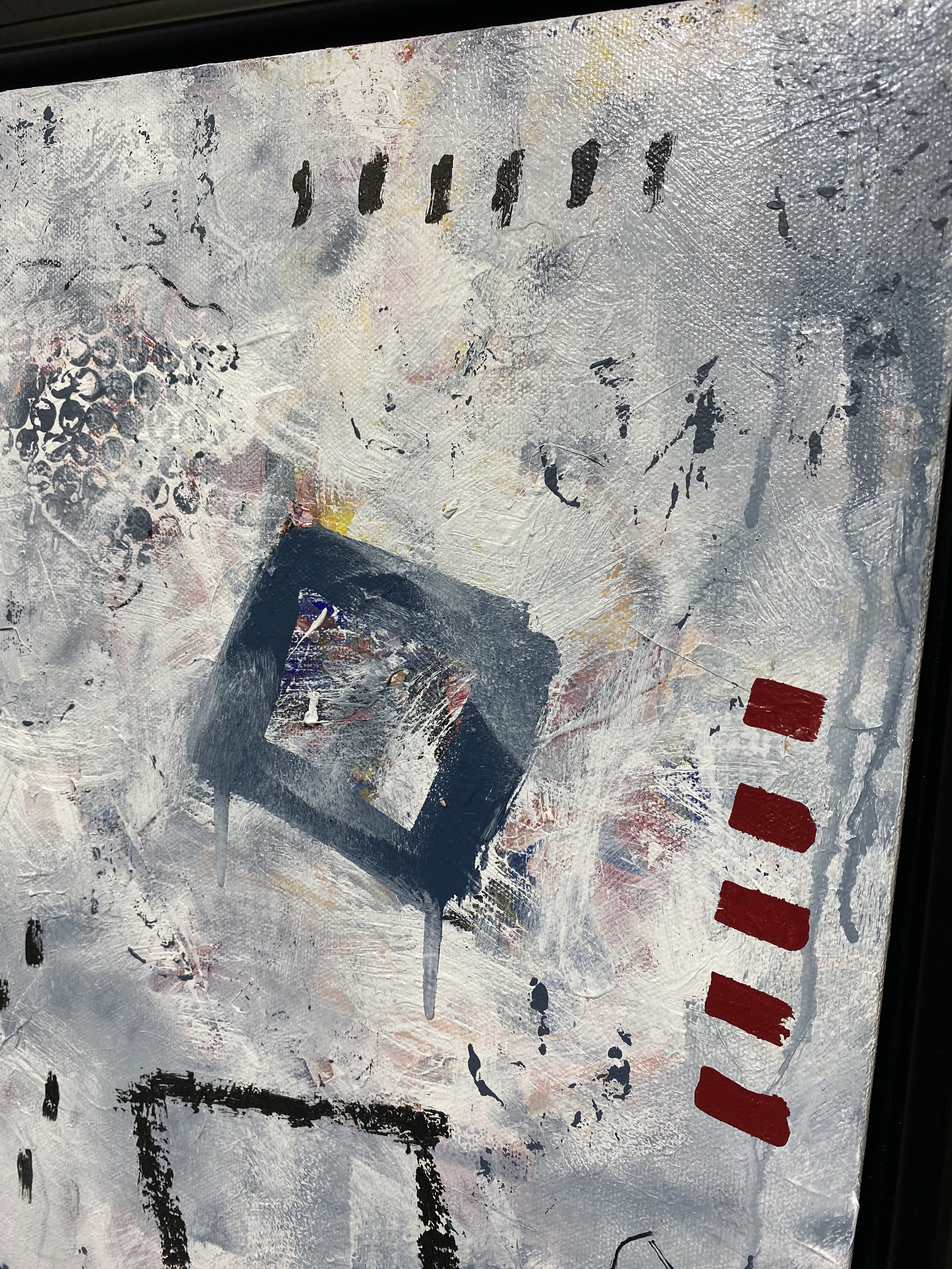 Abstract Painting Acrylic on Canvas