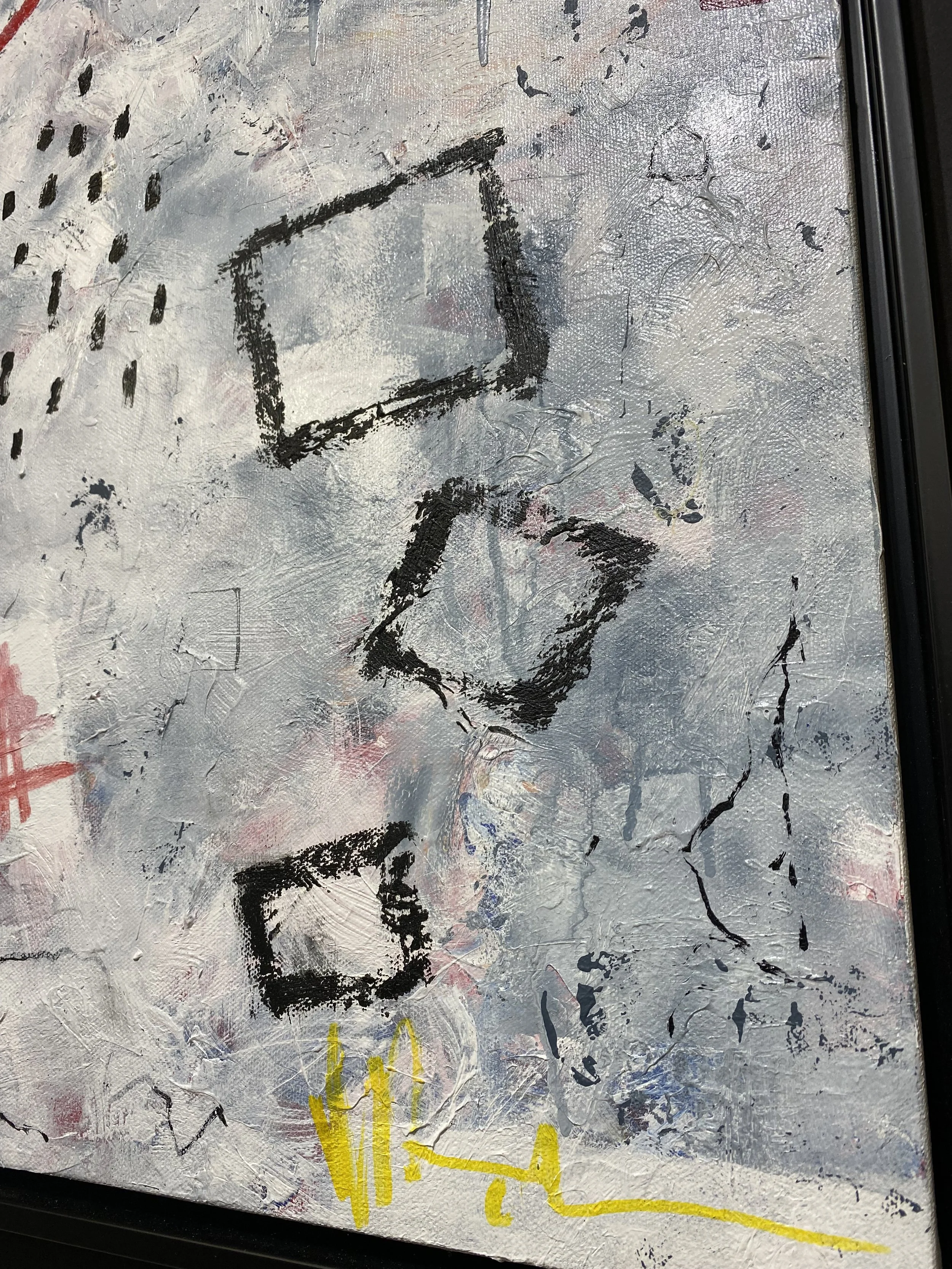 Abstract Painting Acrylic on Canvas