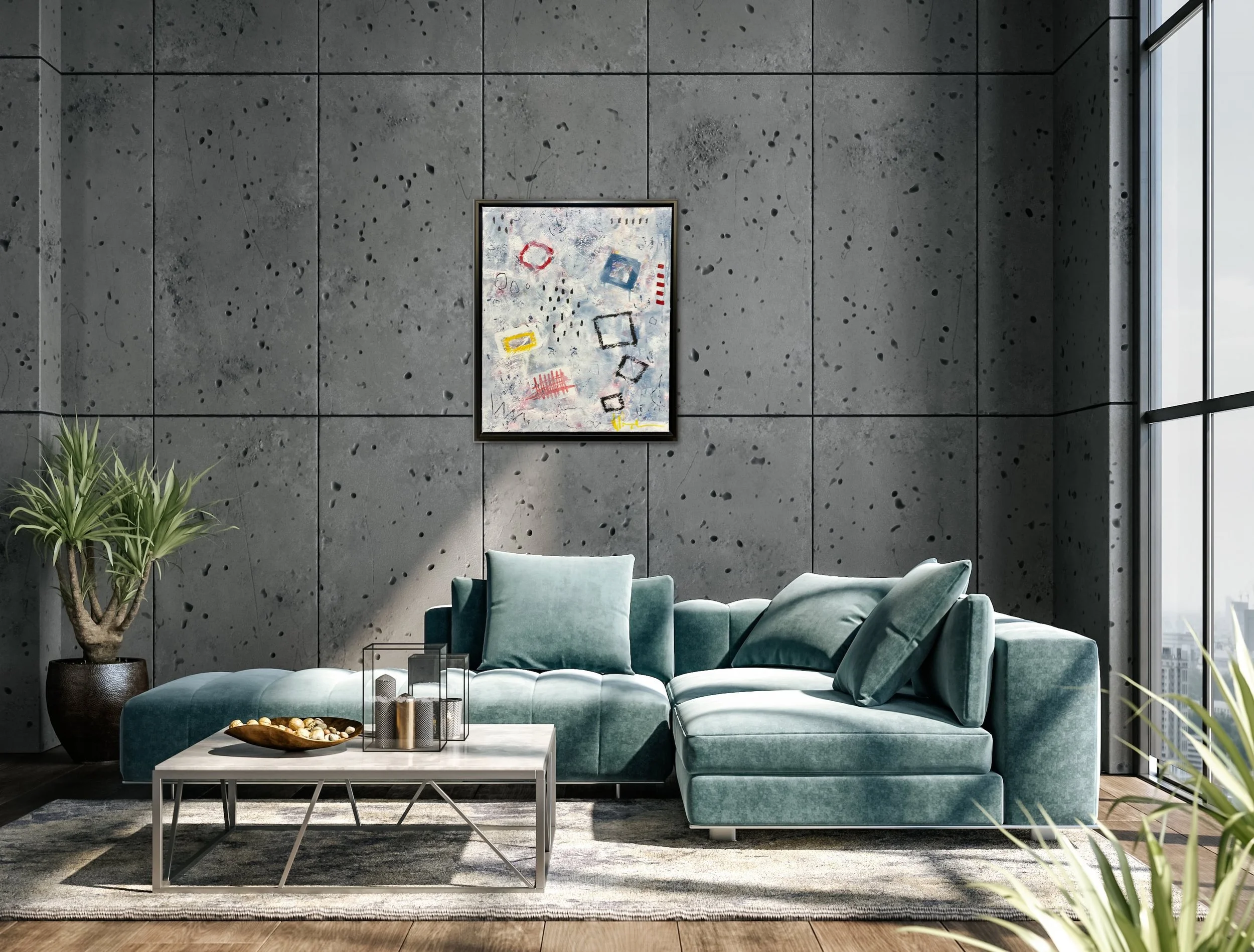 Abstract Painting Example