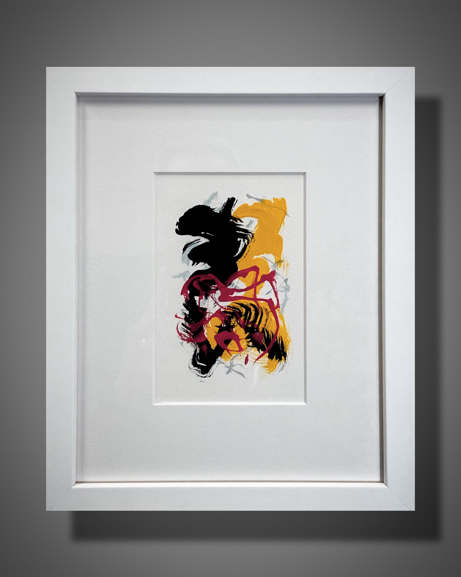 "Untitled" Acrylic on Paper