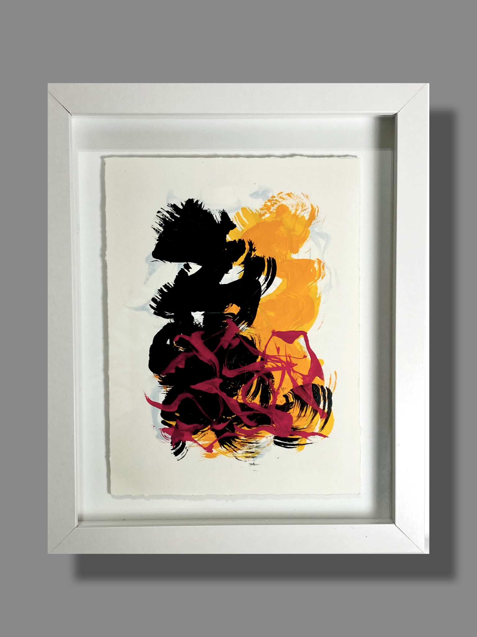 "Untitled" - Acrylic on  Paper