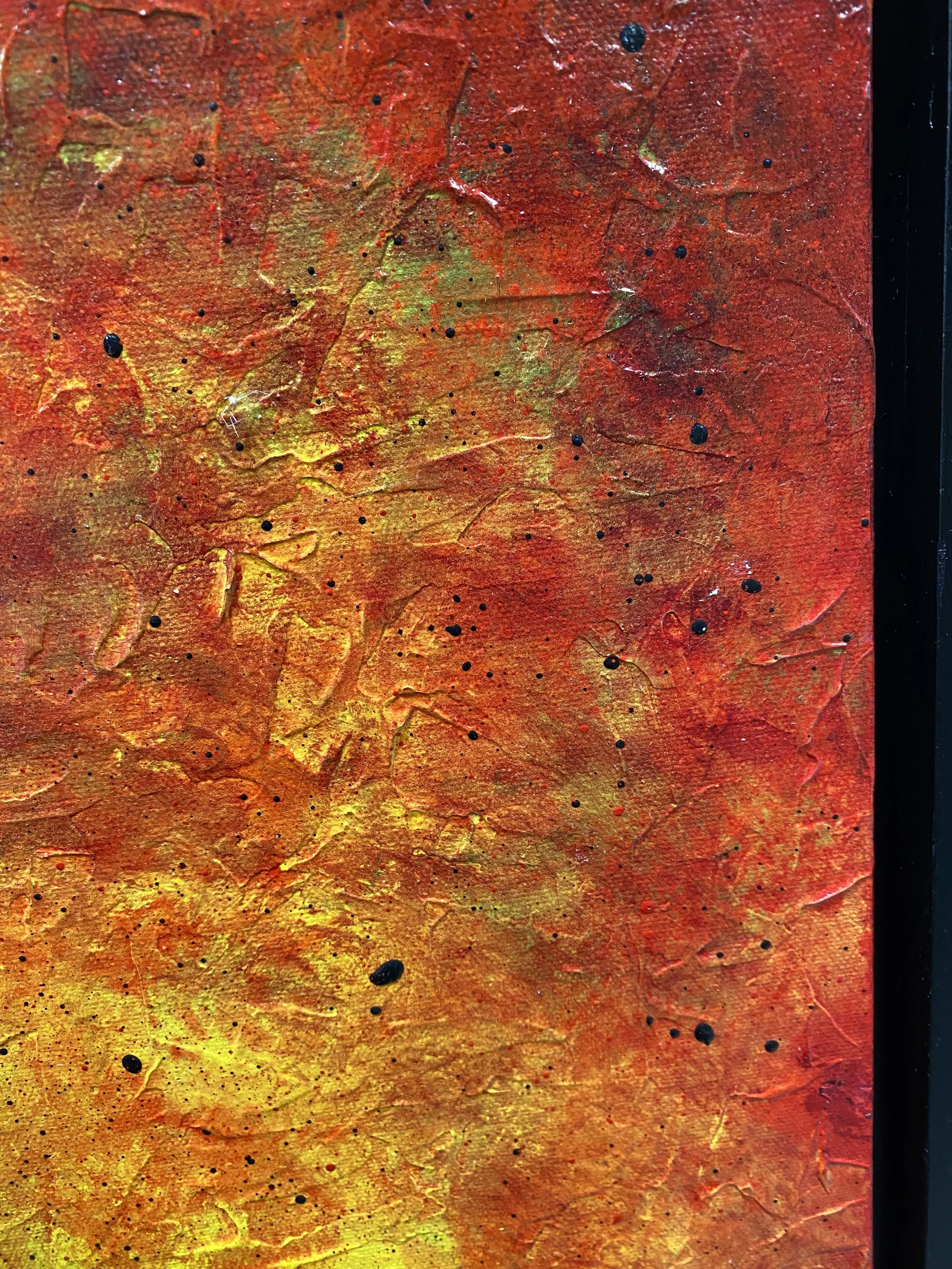 Abstract Painting Acrylic on Canvas