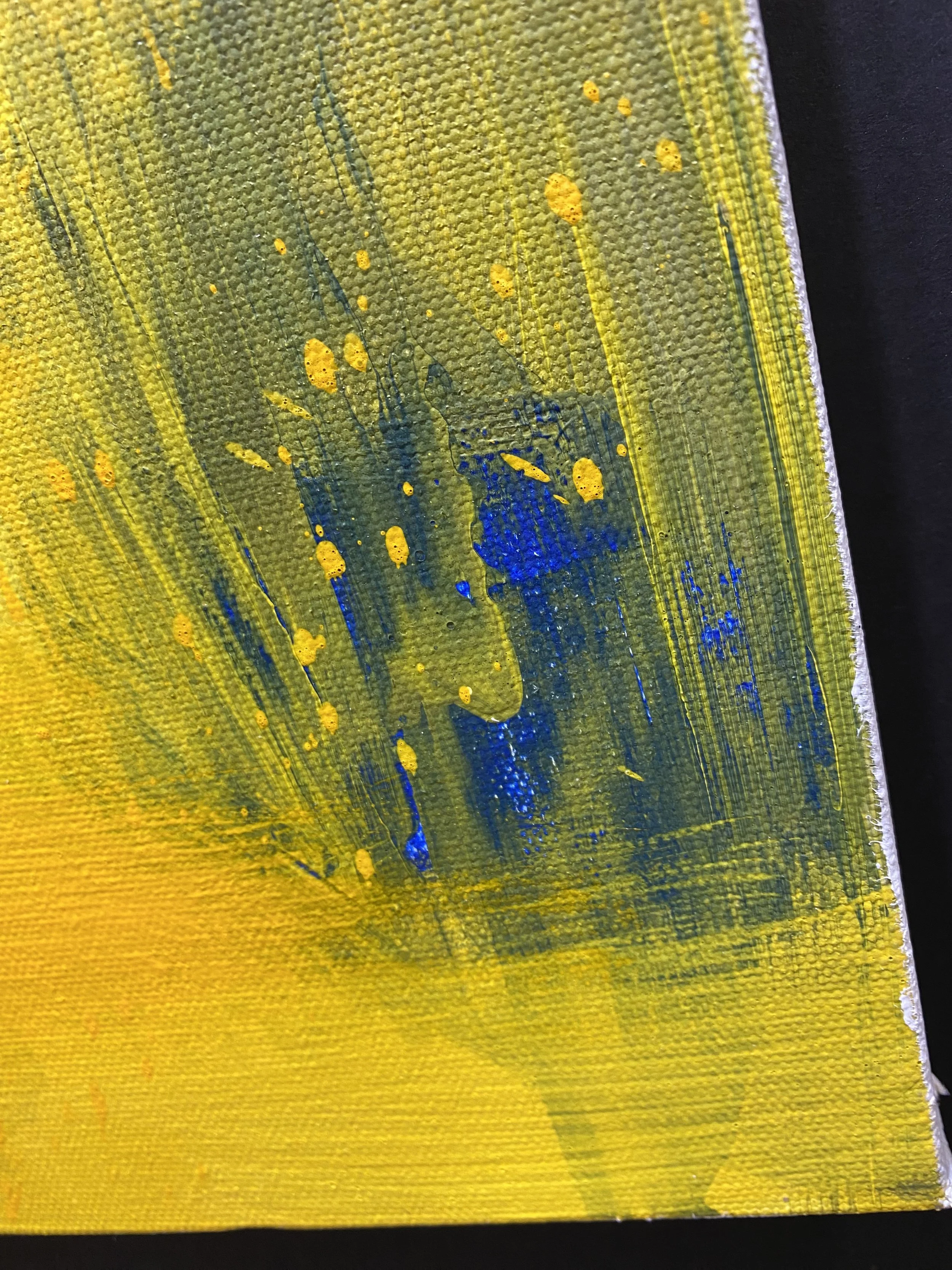 Abstract Painting Acrylic on Canvas