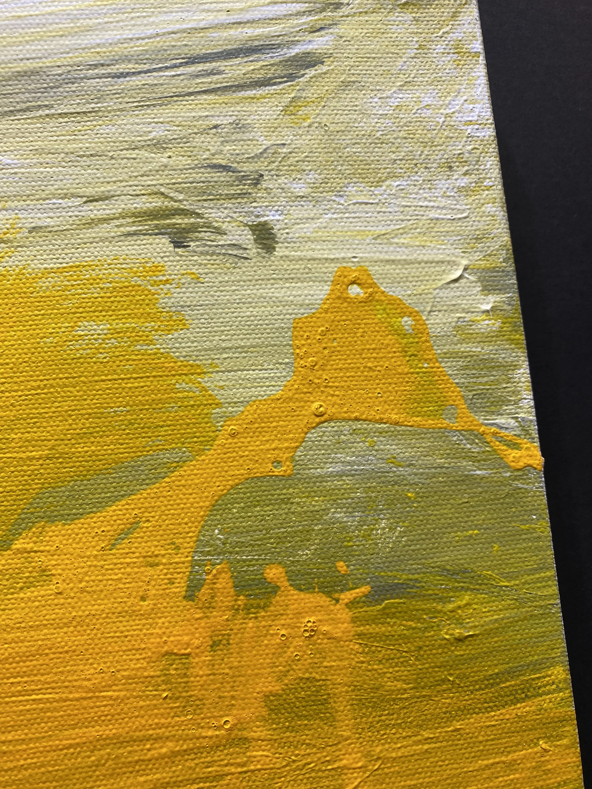 Abstract Painting Acrylic on Canvas