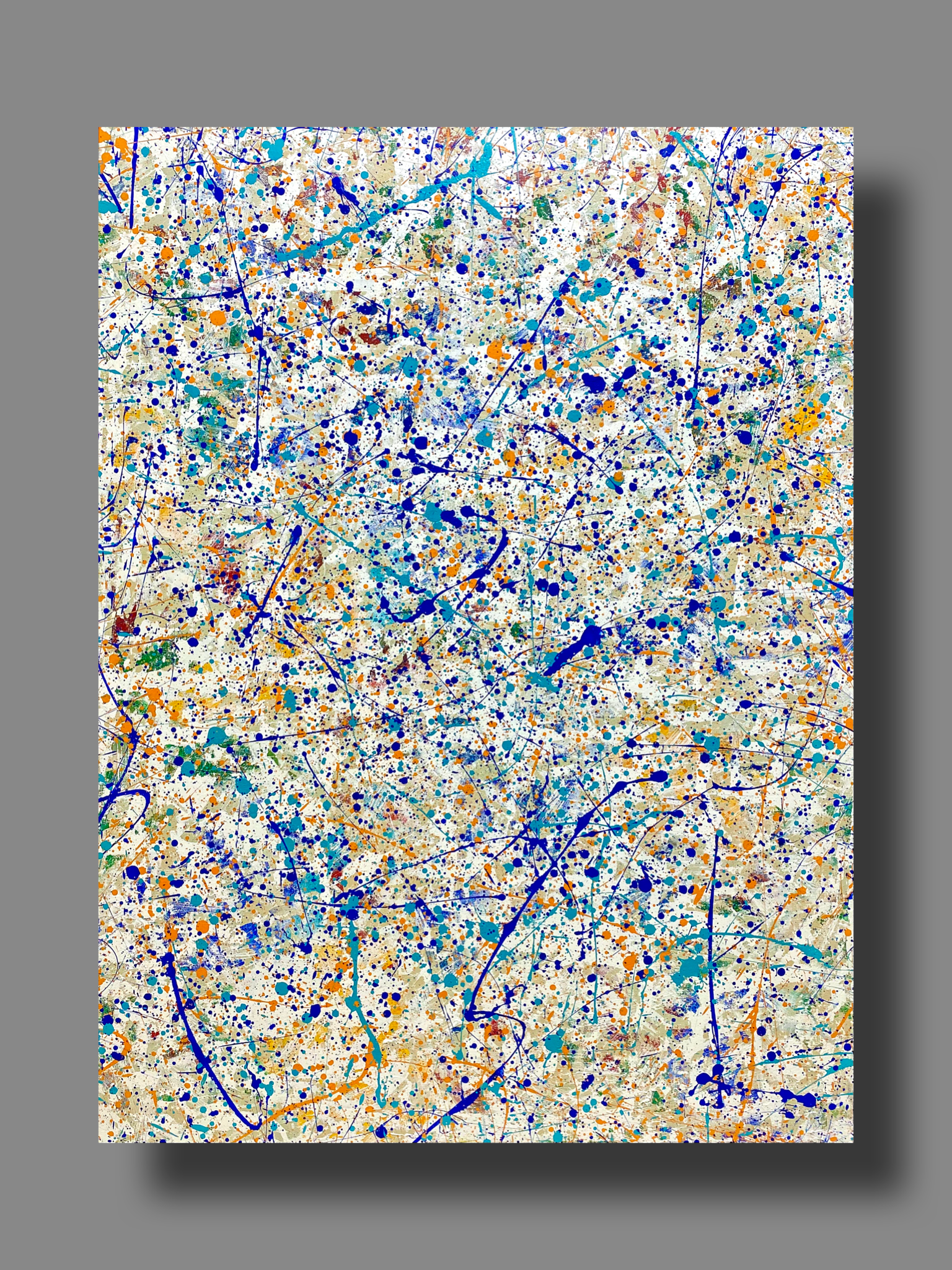 "You Are Here" - Acrylic on Canvas Painting