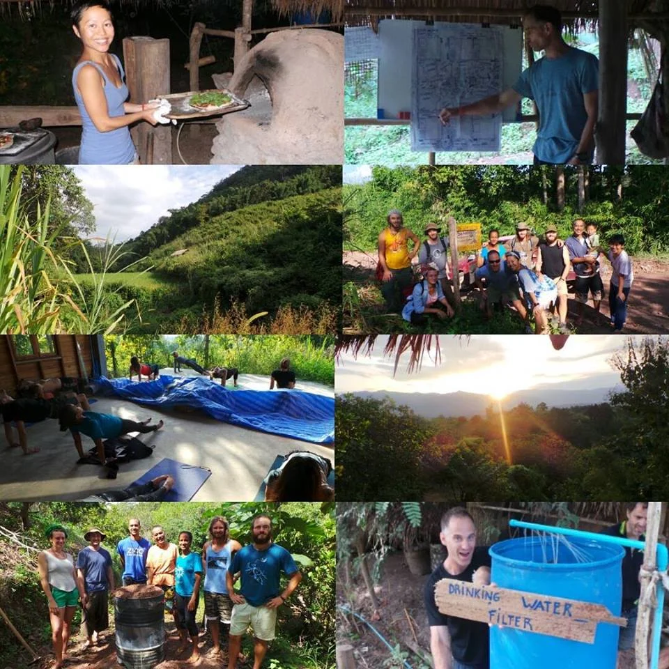 Stefani from Toronto, Canada - Wes & I just finished an incredible ten days completely off-grid in the northern jungles of Thailand at Sahainan Permaculture Centre...ten days with no electricity, living (almost) completely self-sustainably off the land in community with some of the most incredible people. This was a truly eye-opening experience for us Western folk who are used to having pretty much everything we could ask for at our fingertips and has really led us to question how much we really need...this has been one of the very best experiences I have ever had... I truly encourage every one to go back to nature and experience life as it should be!