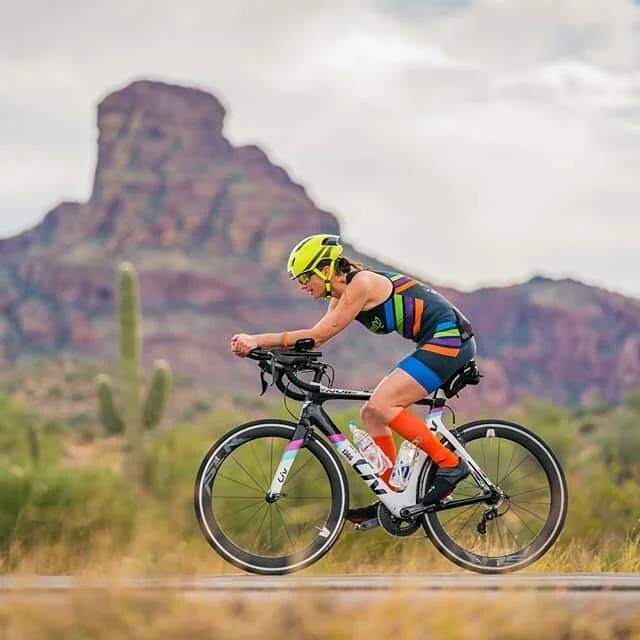 Congrats to Karen on her first full @ironmantri at IRONMAN Arizona, with a sub-12 hr finish and 13th in AG! We hear she already signed up for another one!