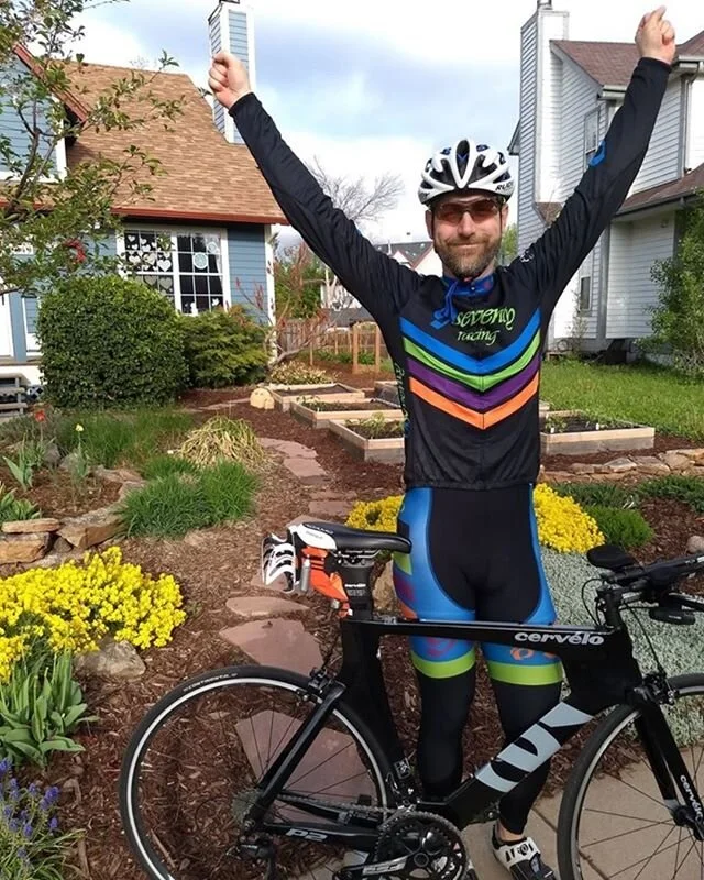 Pavel Verbsky out doing a virtual Ironman &quot;sprint&quot; - his comments: 1500m run + 20km ride + 5km run. Did not have to be back-to-back, so not that hard. But gave me some motivation to time myself and see what I could do. I finished in total time 1:03:56, which placed me 2355 out of 17,057 finishers and 515 out of 3,730 in your Age Group. Not too bad with 3 weeks of training in my legs. It was fun, give it a shot - their races run every weekend with different distances.&quot;