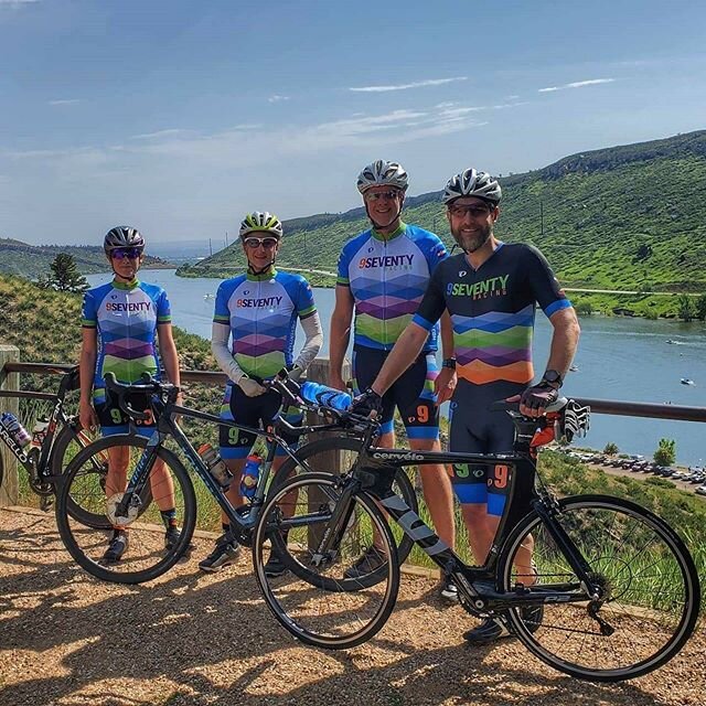 Good times at a recent ride of one of our favorite grassroots TT courses in Fort Collins (Horsetooth TT from @yourgroupride) and social at @intersectbrewing!