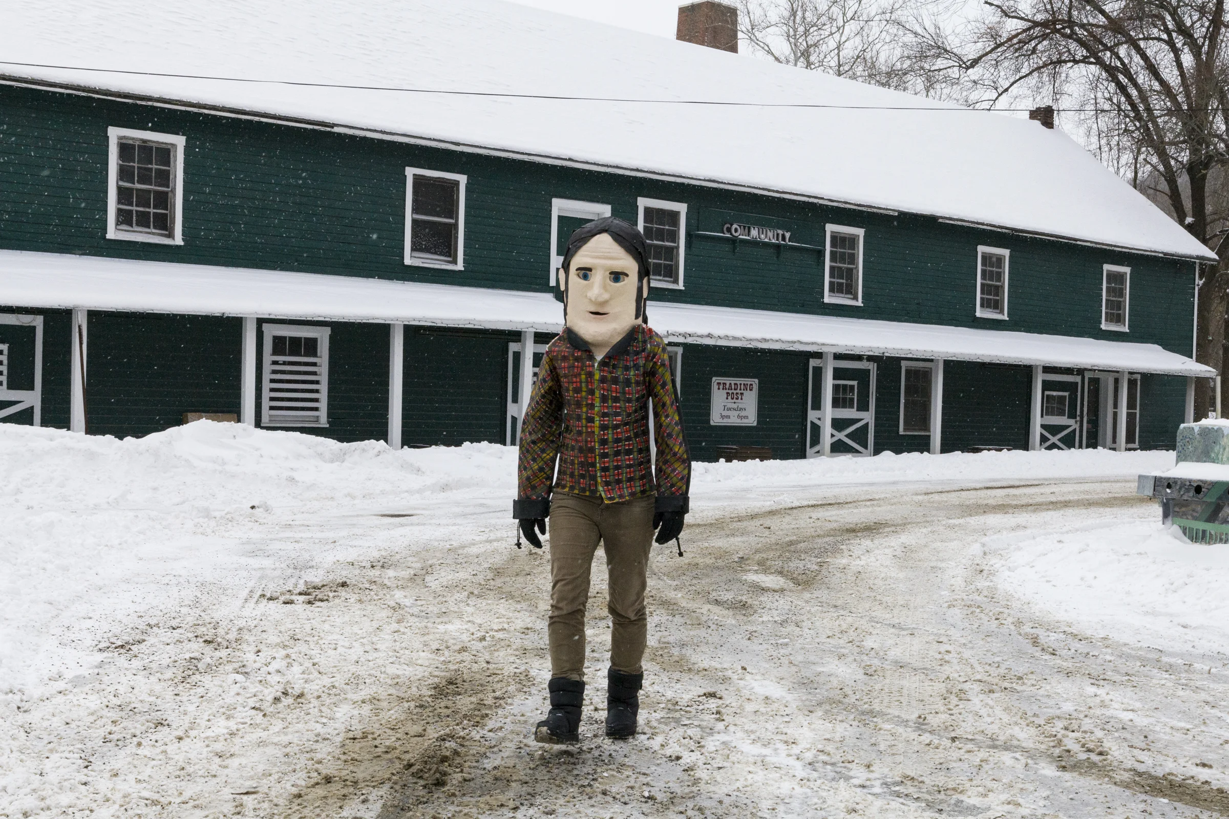 "Self Portrait as Neil Young walking home from the bar" (2015)