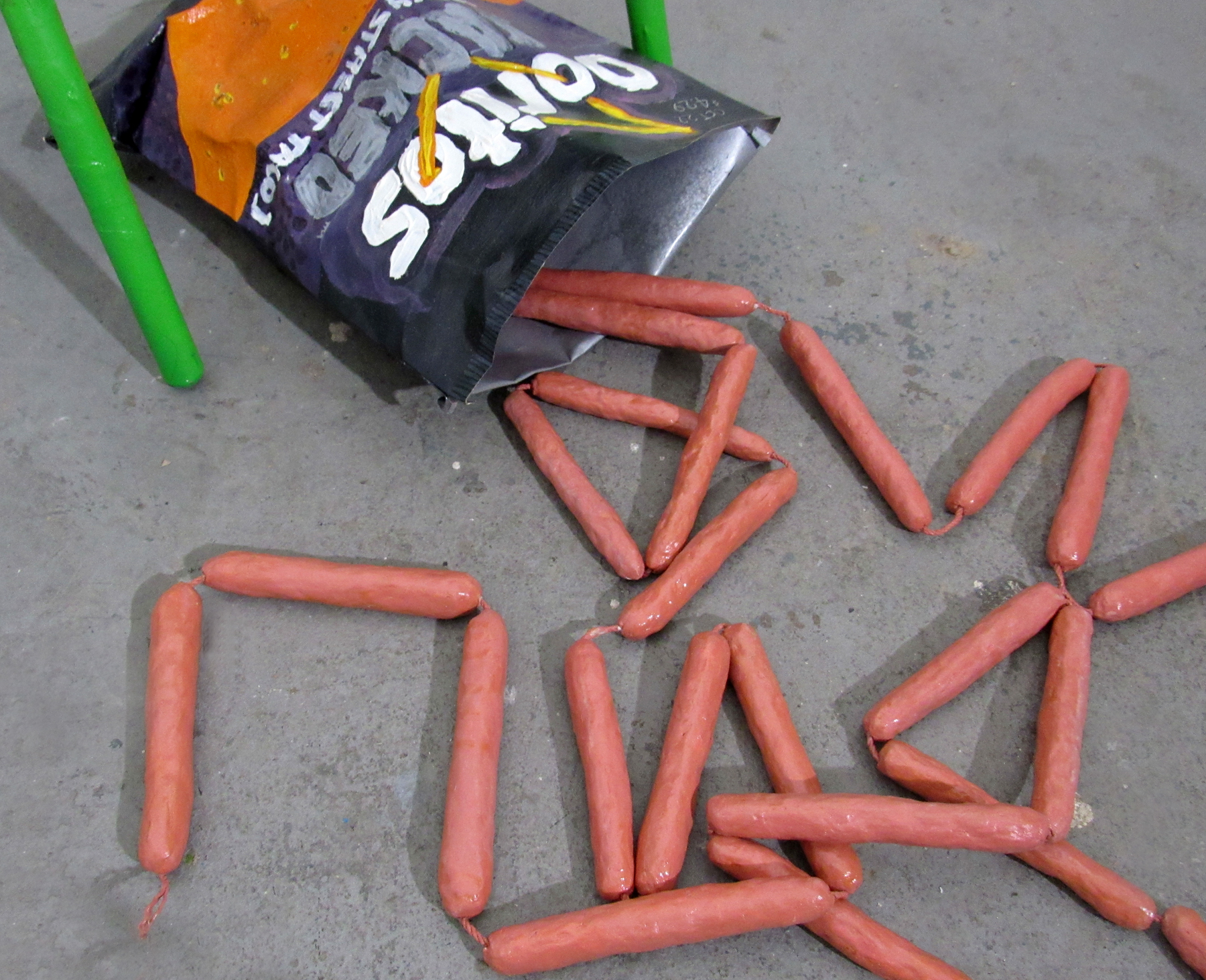"Meet Your Meat (Detail)" (2015)