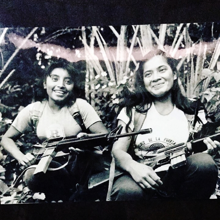  Two young women in the guerrilla 