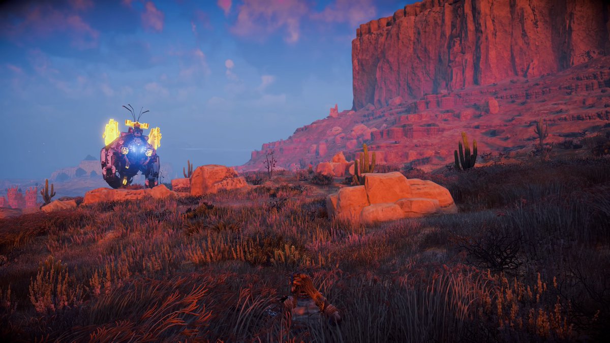 A ThunderJaw intends to make me it's breakfast. I took this picture myself.
