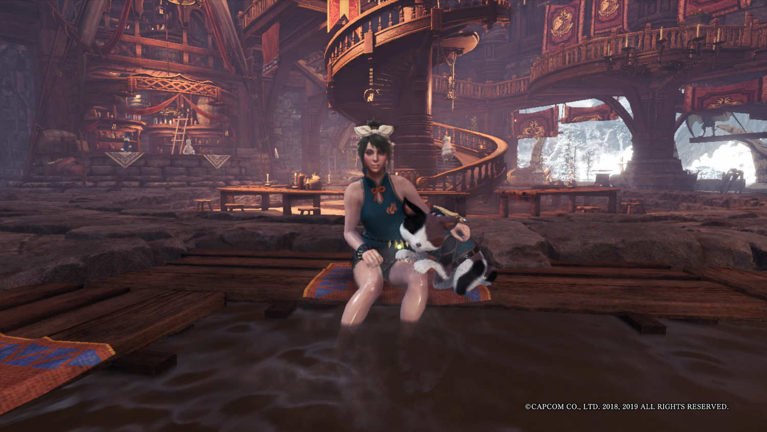 Gathering Hub Hot Spring