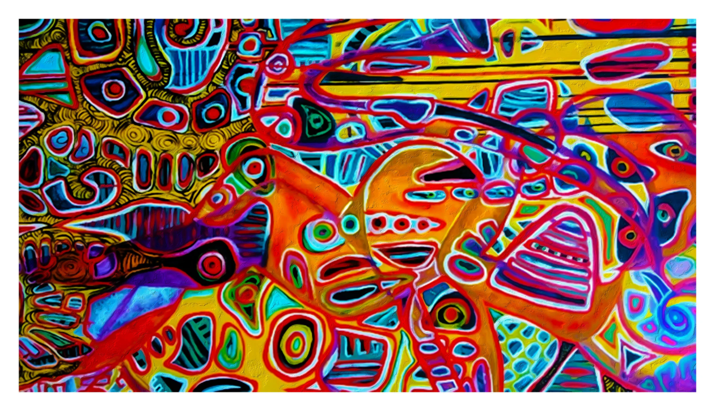 Yellow Journey and Intellect Matters Of The Heart’s Journey By Jackson Shuri 2013-2014