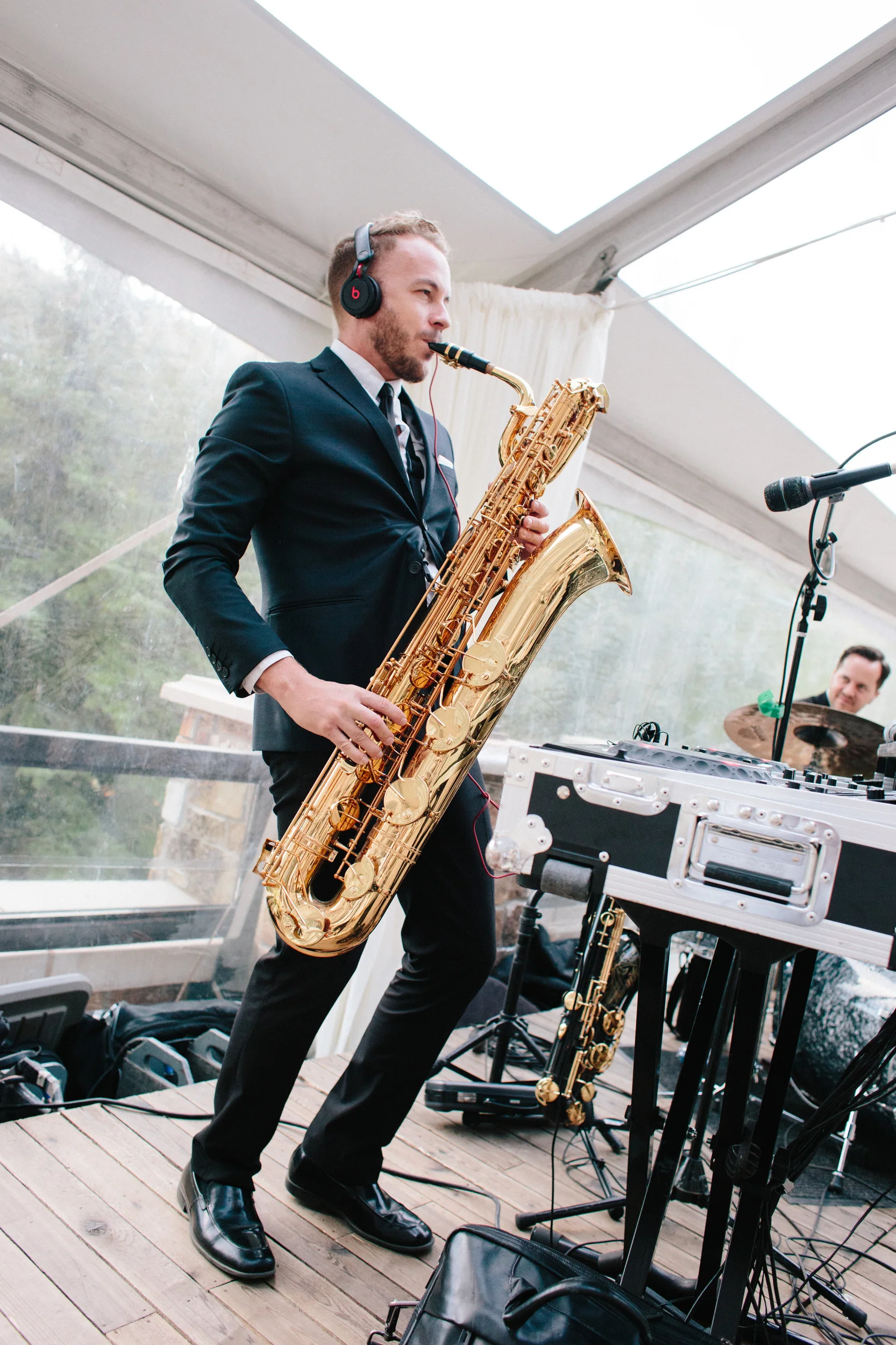 park city saxophone player