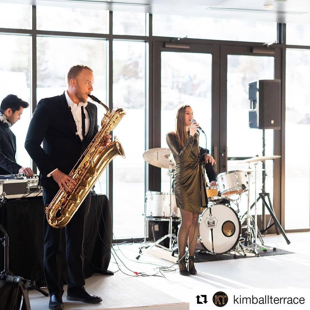 We love @kimballterrace !!! These views simple cannot be beat.  Right on main street, yet above and separate from the hustle &amp; bustle ... The perfect venue!