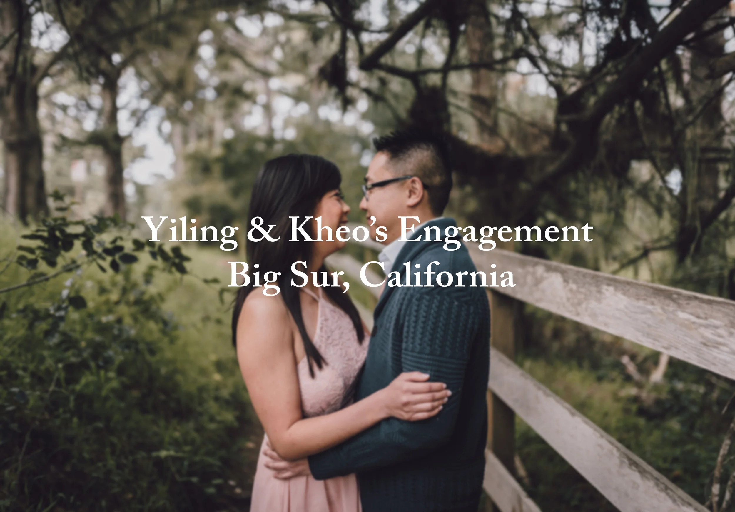 Yiling & Kheo's Engagement | Big Sur, California