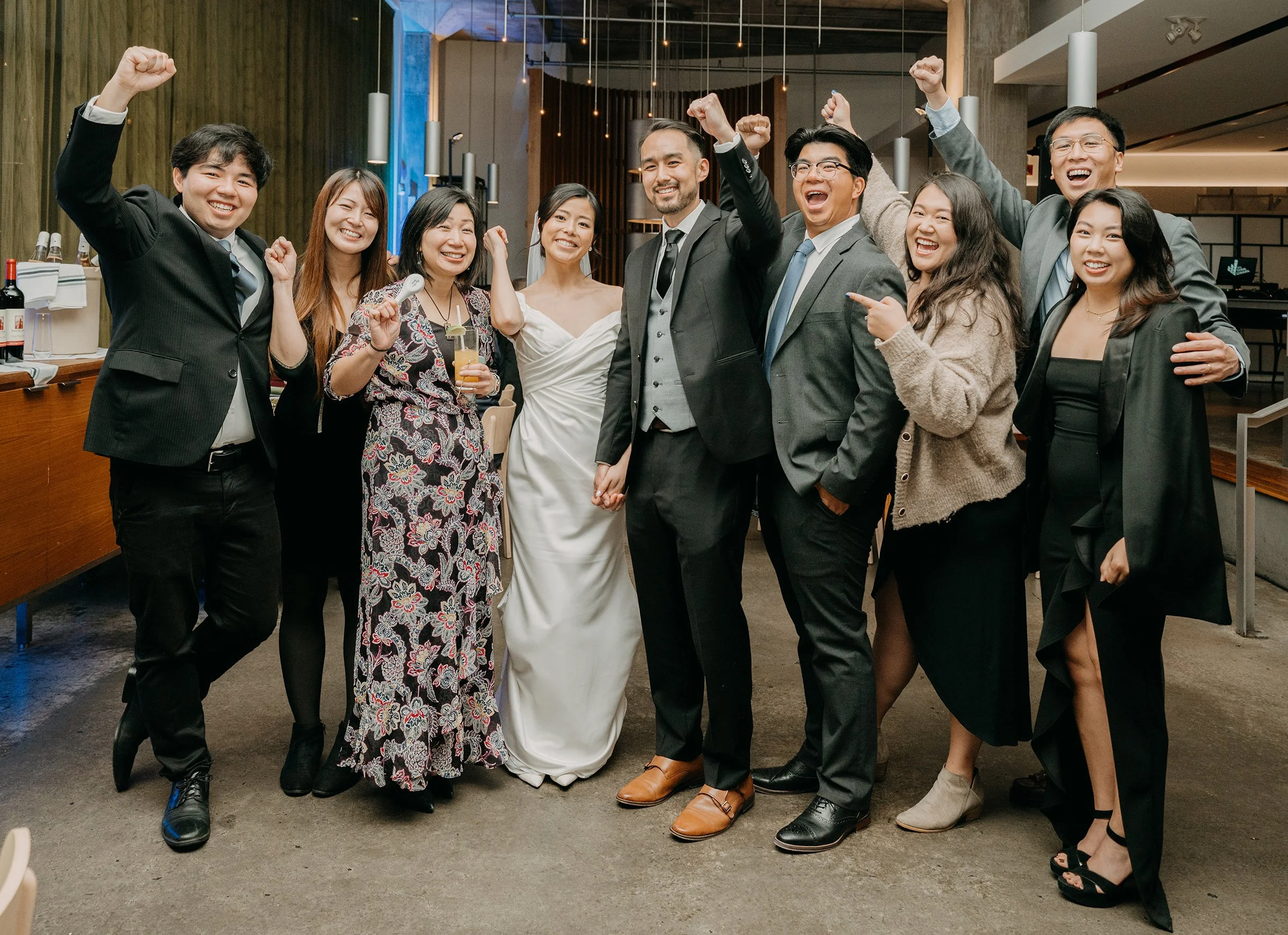 Wedding dinner at Mildred’s Temple Kitchen restaurant Toronto