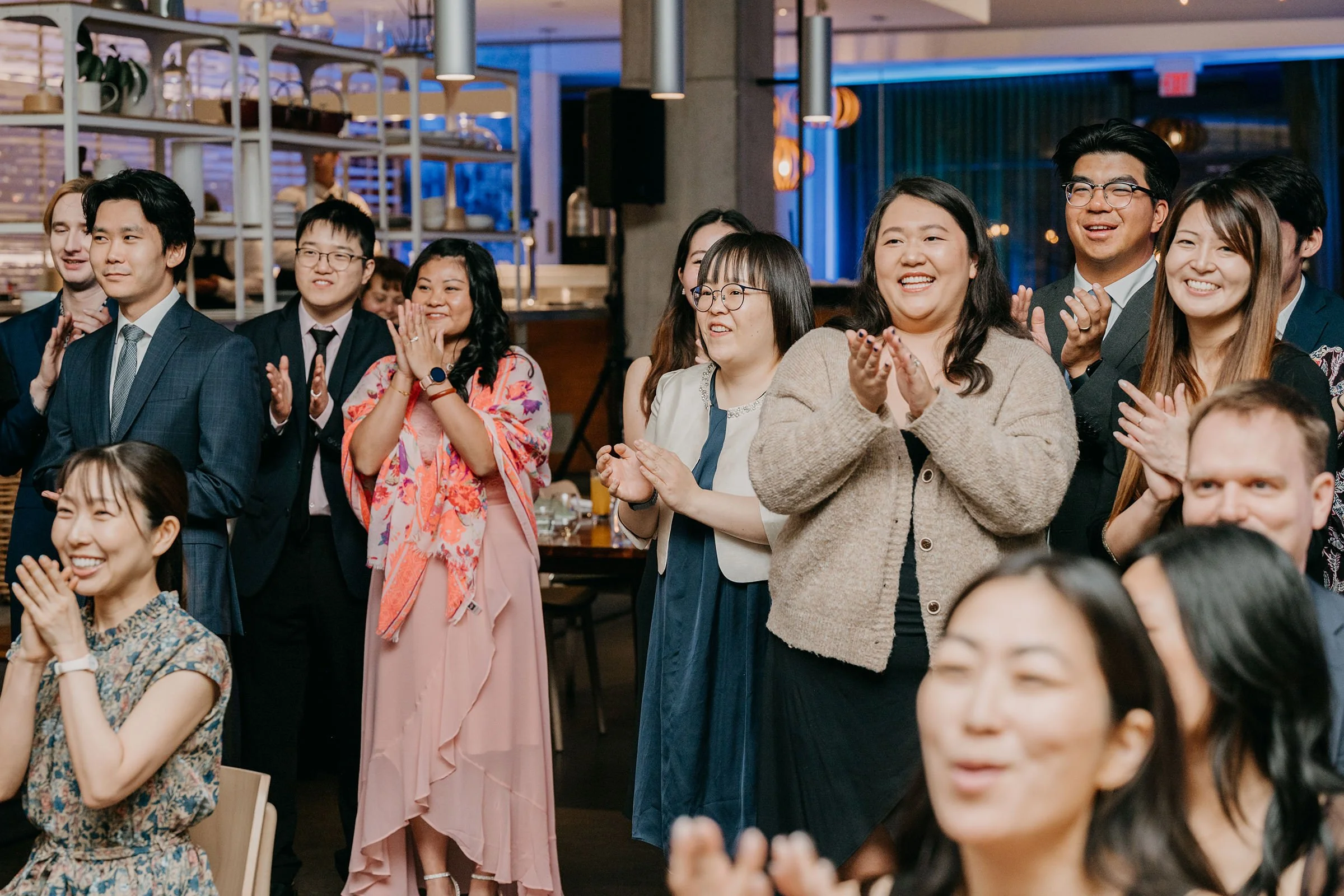 Wedding dinner at Mildred’s Temple Kitchen restaurant Toronto