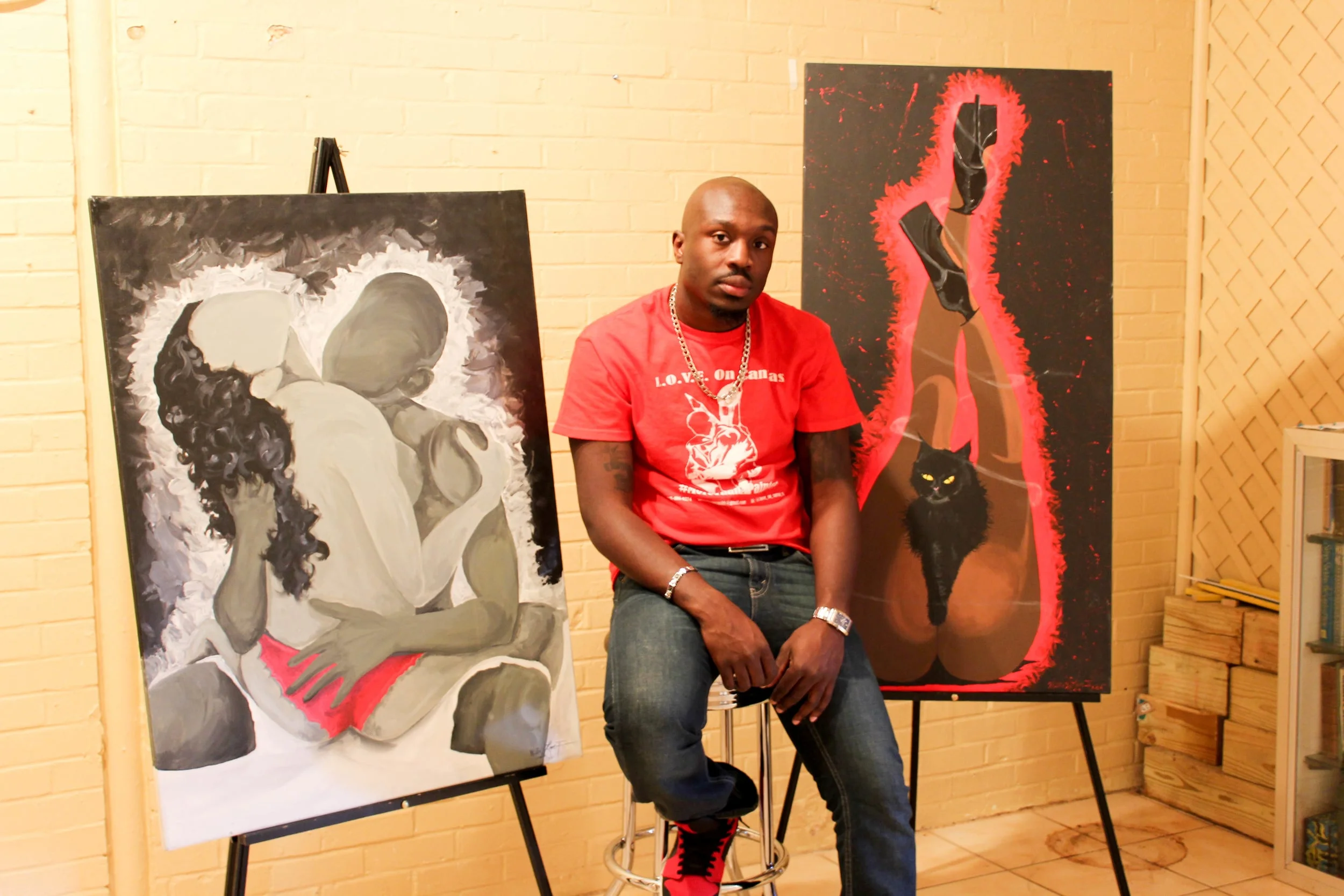 L.O.V.E. on Canvas @ Intimate Session with Shana D. Music