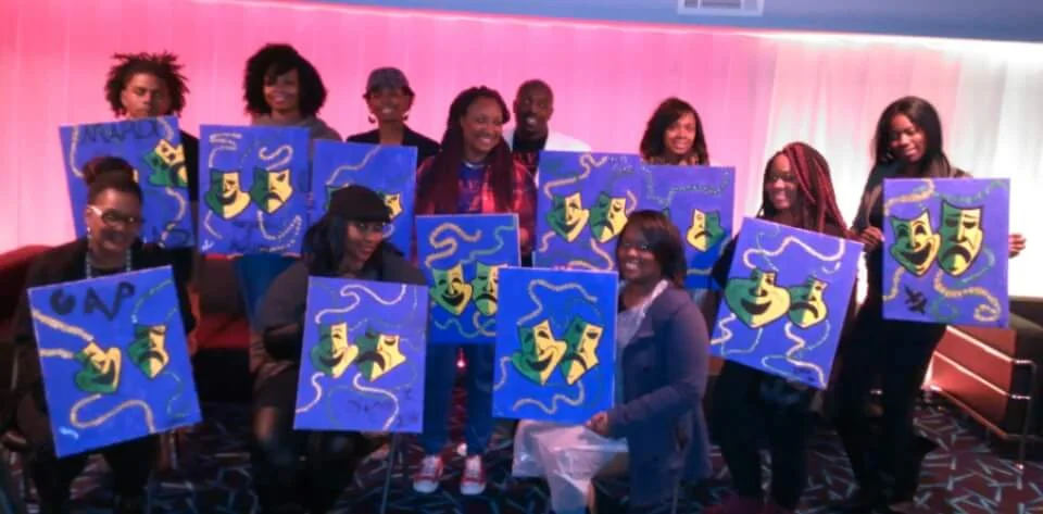Mardi Gras Paint Party - Haze on Texas