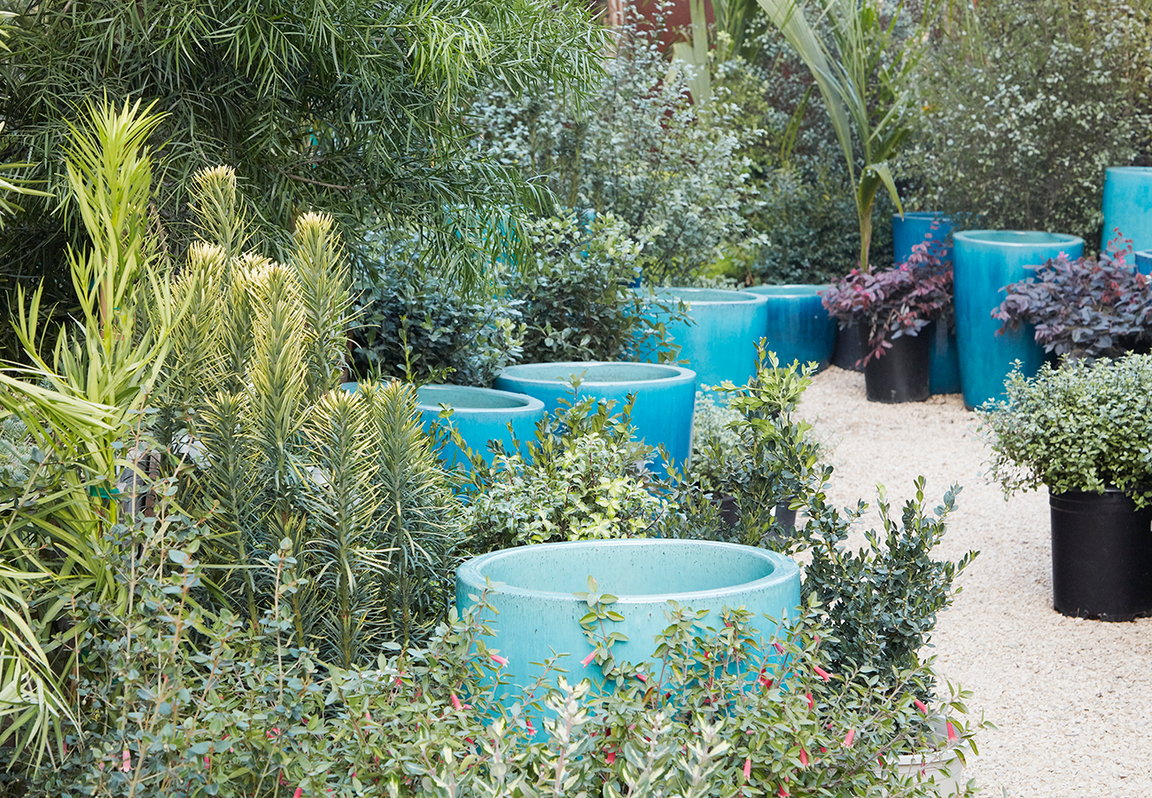 White Green Turquoise Dip Glaze Mini Planter Flower Pot Indoor Outdoor Garden 
