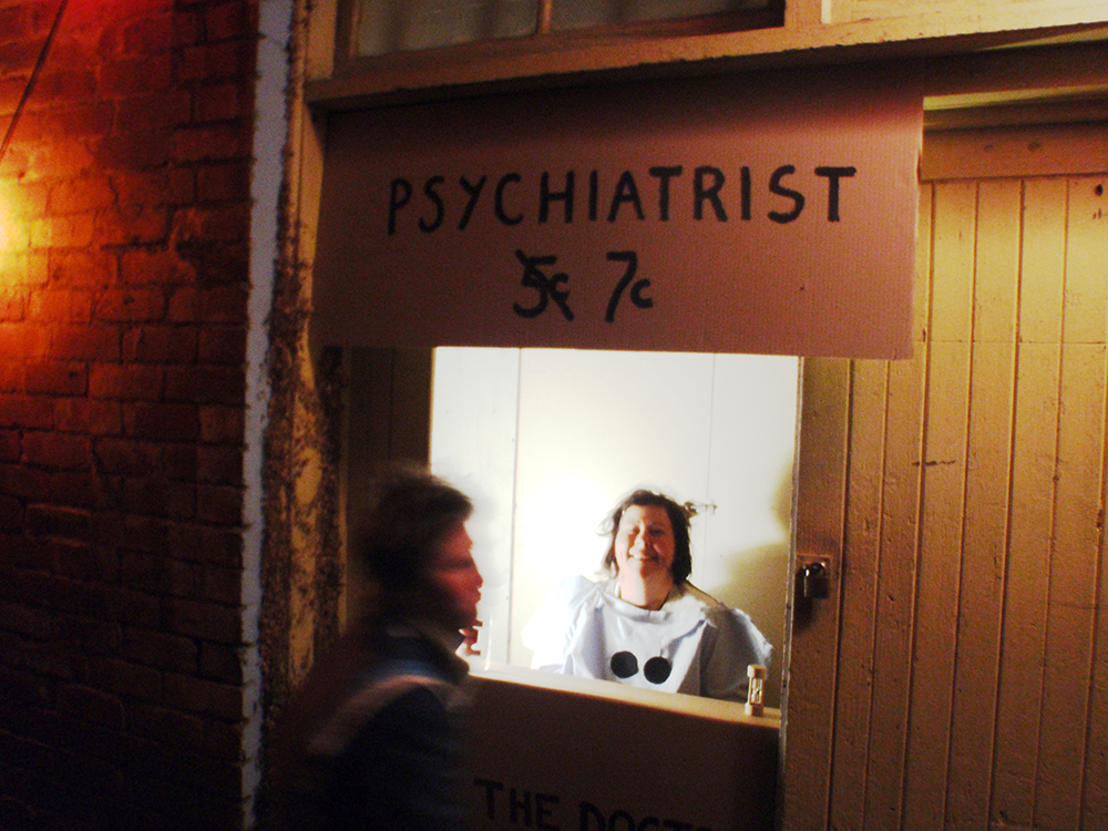 Sarah Goffman, Psychiatrist 7c, 2010, Girl Show, curator Jess Johnson, Hell Gallery, Melbourne