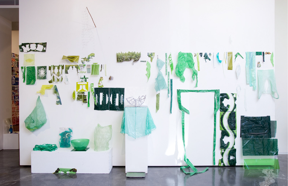Sarah Goffman, Green Works, 2008, Paradise Found, Tin Sheds Gallery, The University of Sydney, Sydney