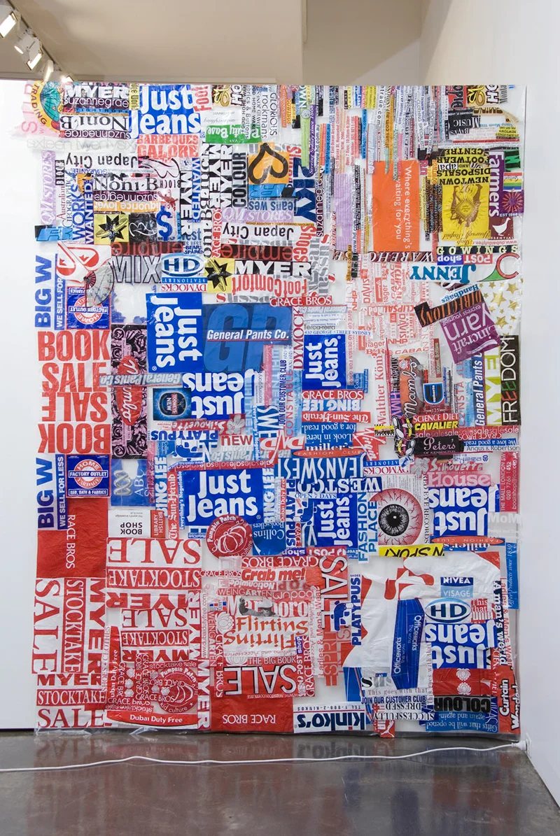 Sarah Goffman, Red, White and Blue, 2008, Paradise Found, Tin Sheds Gallery, The University of Sydney, Sydney