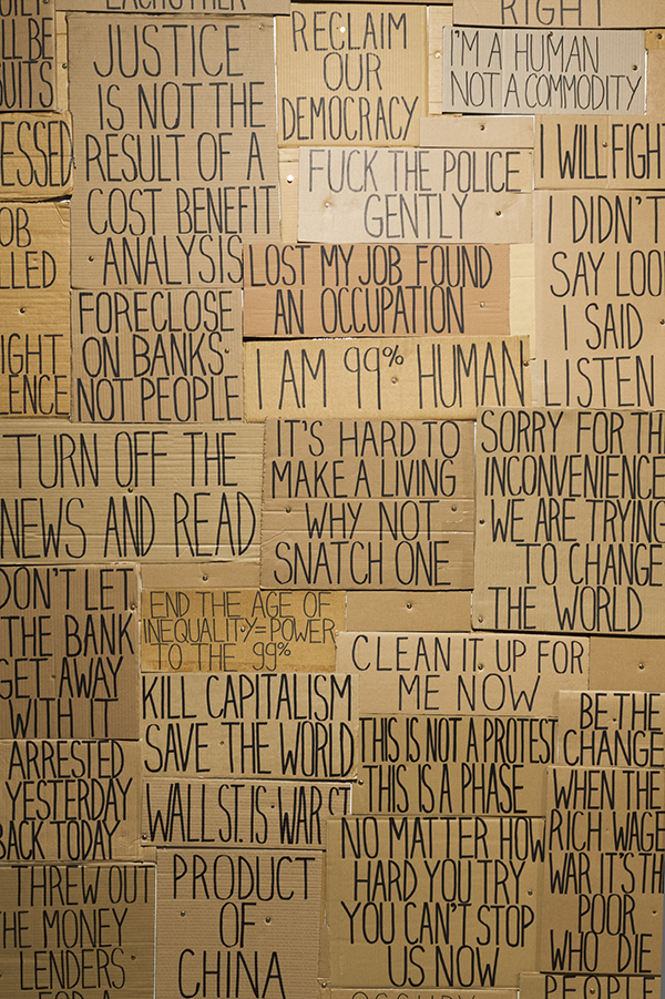 Sarah Goffman in Everything Falls Apart, 2012, curator Mark Feary, Artspace, Sydney