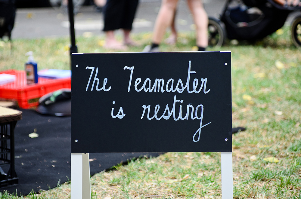 Sarah Goffman, Wabi-Sabi Afternoon Tea, 2013, Micro Parks, Sydney Festival, co-ordinated by Performance Space, Sydney