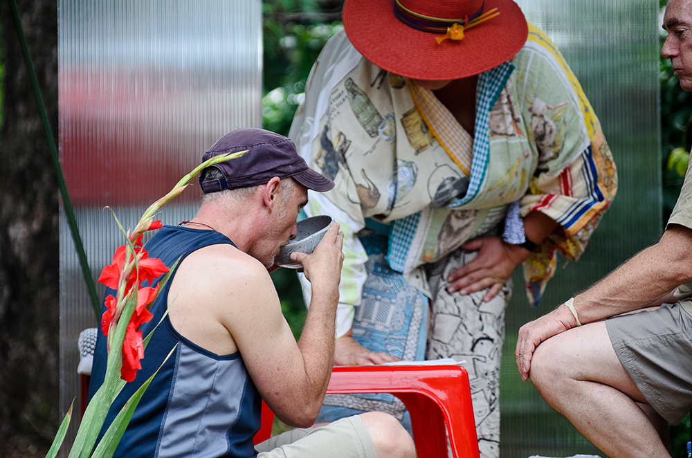 Sarah Goffman, Wabi-Sabi Afternoon Tea, 2013, Micro Parks, Sydney Festival, co-ordinated by Performance Space, Sydney