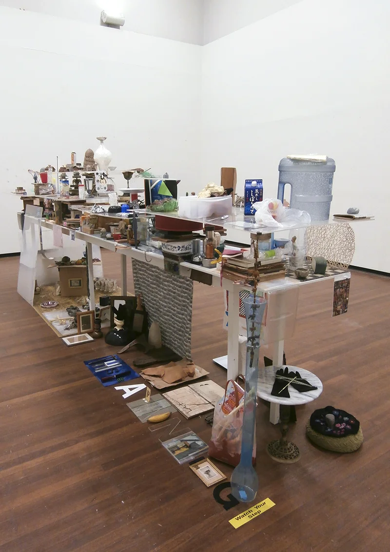 Sarah Goffman, Hard Rubbish, 2013, Camouflage, curator Nicholas Tsoutas, Sydney College of the Arts, The University of Sydney, Sydney