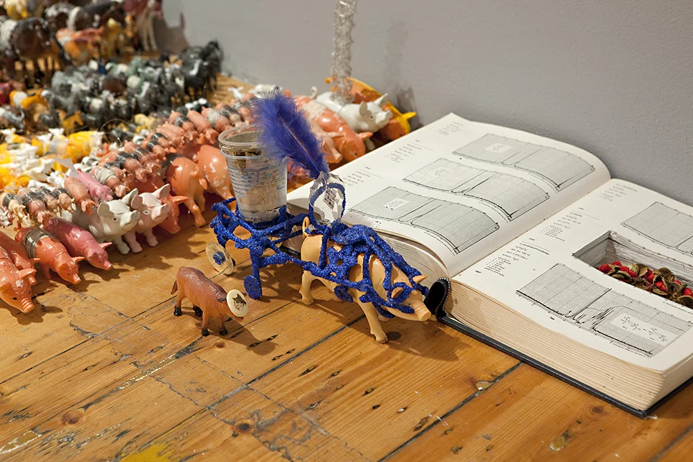 Sarah Goffman in Cryptophilistinism, 2009, curator Amita Kirpalani, Gertrude Contemporary Art Space, Melbourne