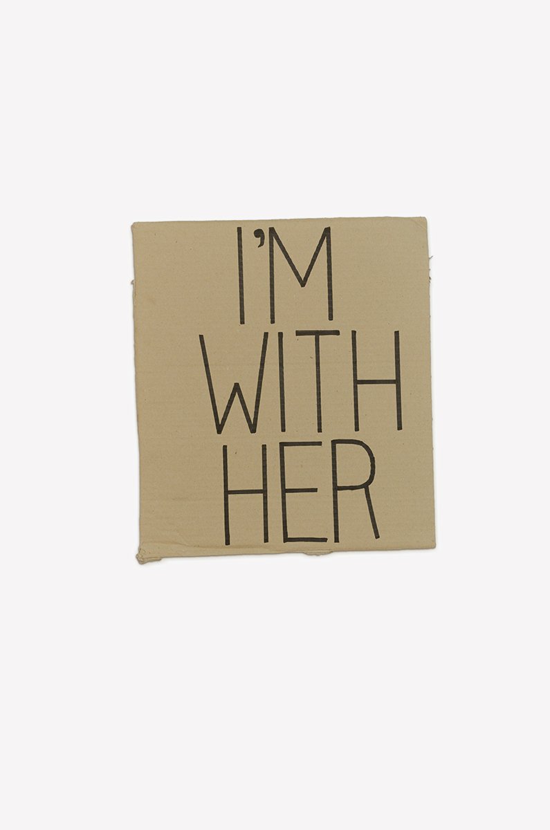Sarah Goffman, I'm with her, 2021, artwork for The Monthly, May 2021