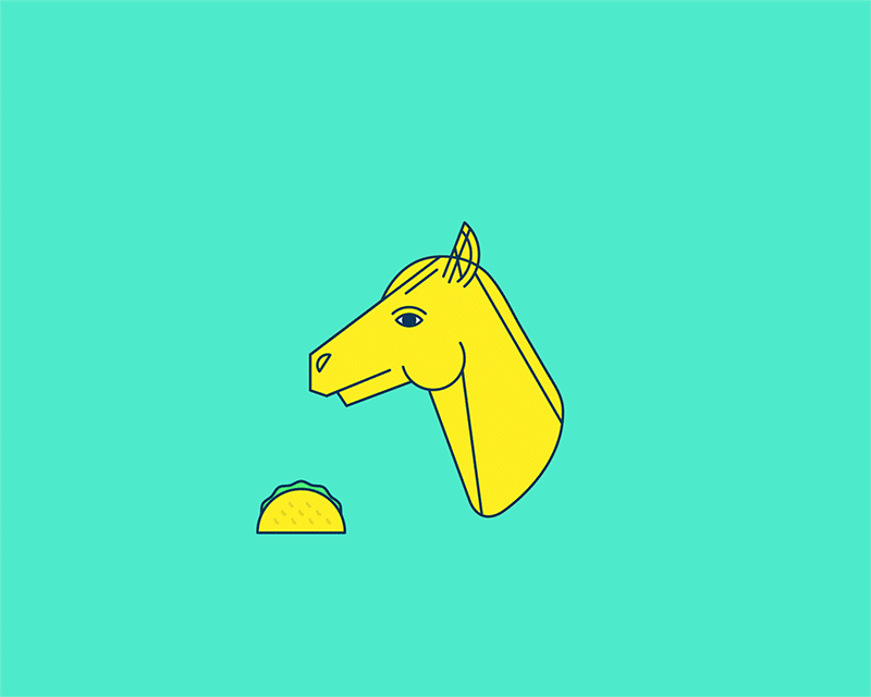Horse Mask Computer Gif