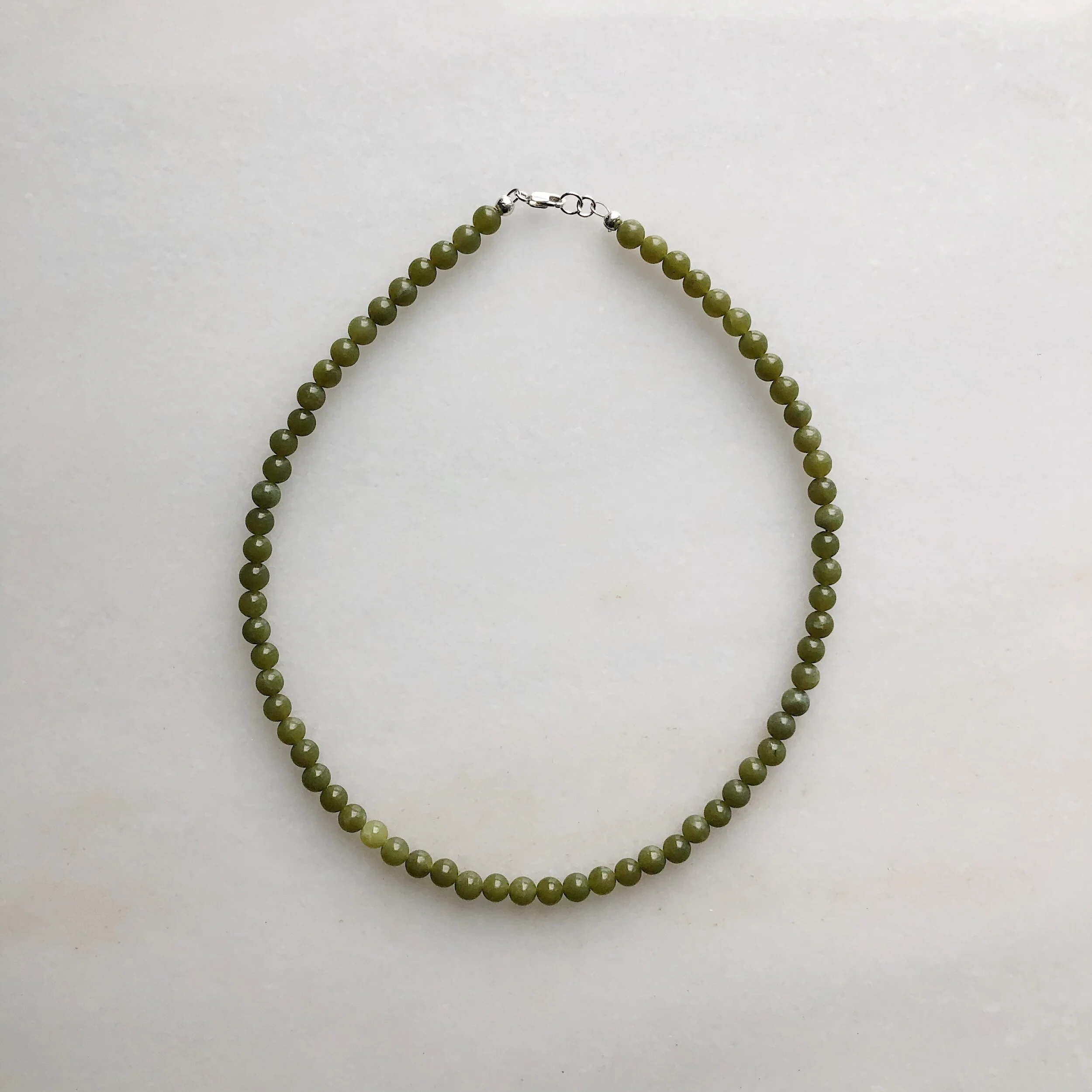 Mini Jade Necklace | SEA + PATTERN