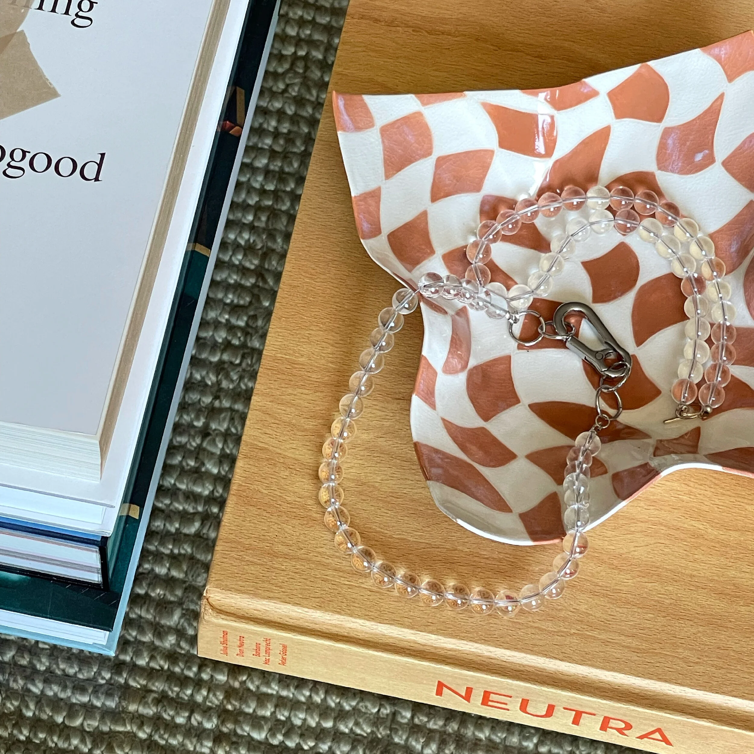 Short Quartz Necklace - Large Link | SEA + PATTERN
