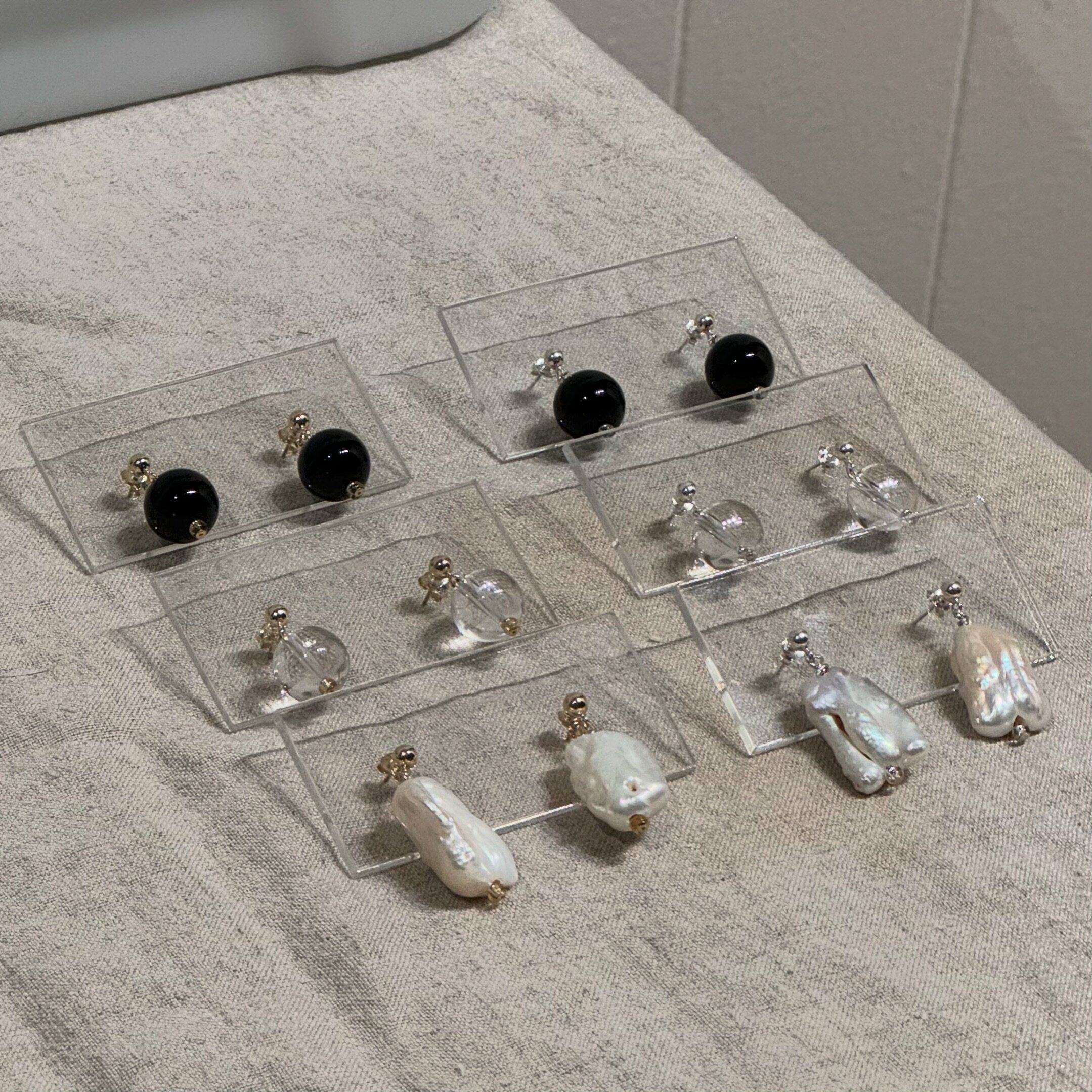 All these and more earring styles will be available tomorrow at the pop-up!