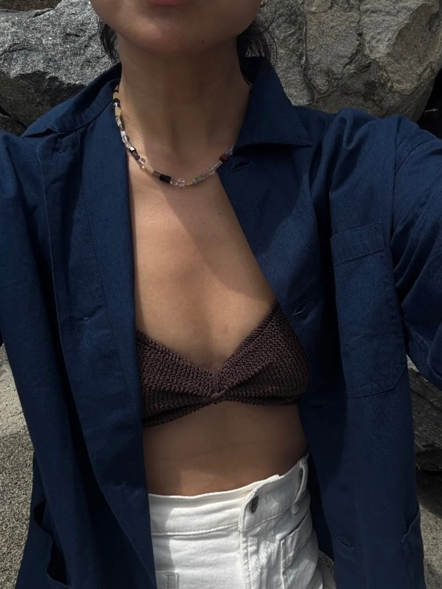 The S+P palette necklace via @christine_oftherose 〰️