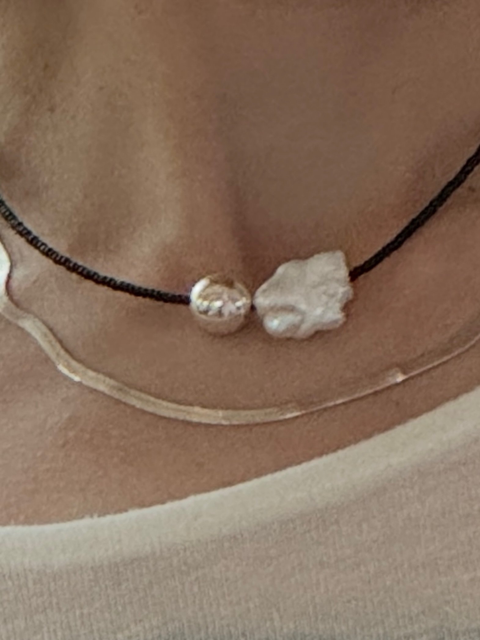 S+P pearl orb necklace 〰️ online now