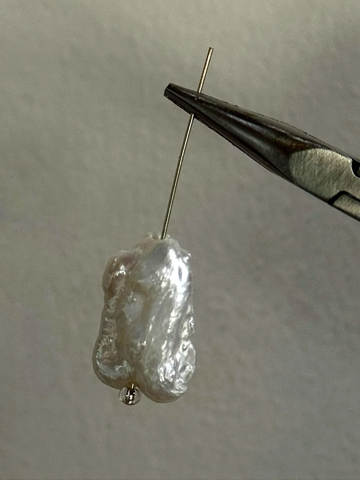No two baroque freshwater pearls are alike. Each one used in S+P jewelry is personally hand-selected by me, making every piece uniquely its own :)