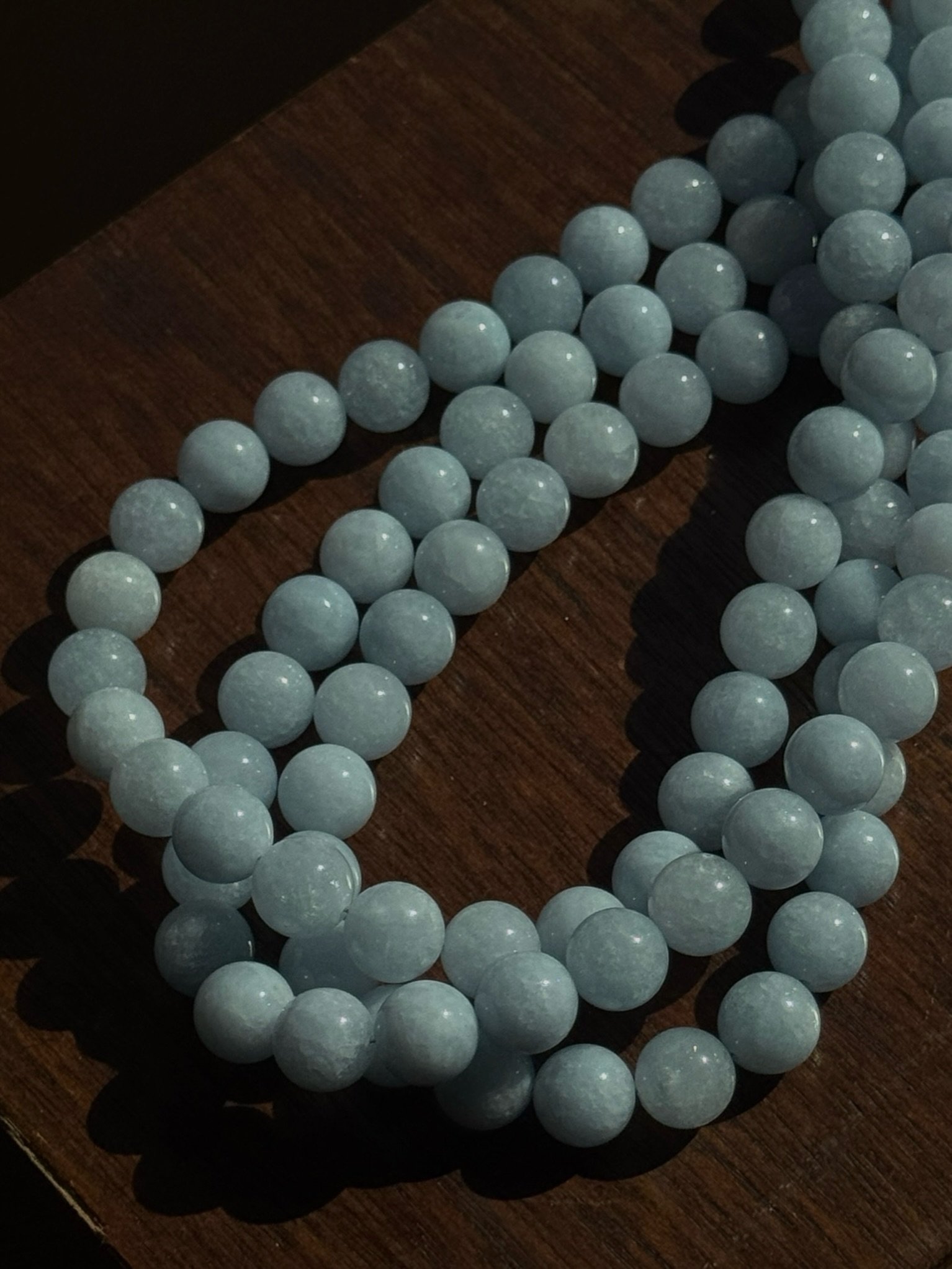 S+P short aquamarine necklace 🩵