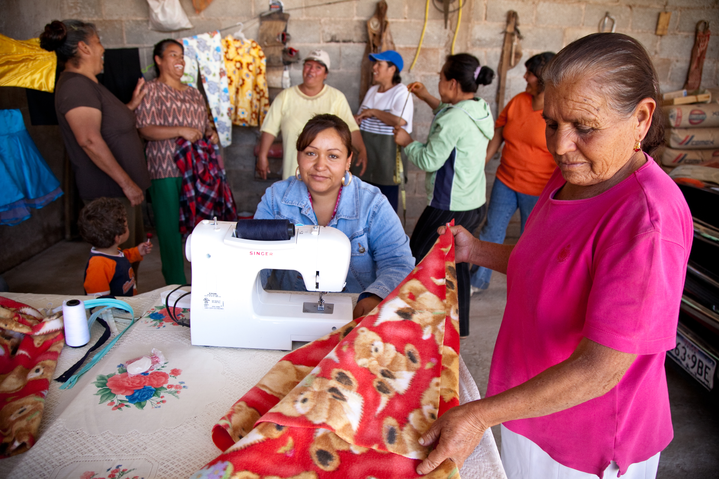 Microenterprise showcase: Bedding company in La Luz, Zacatecas