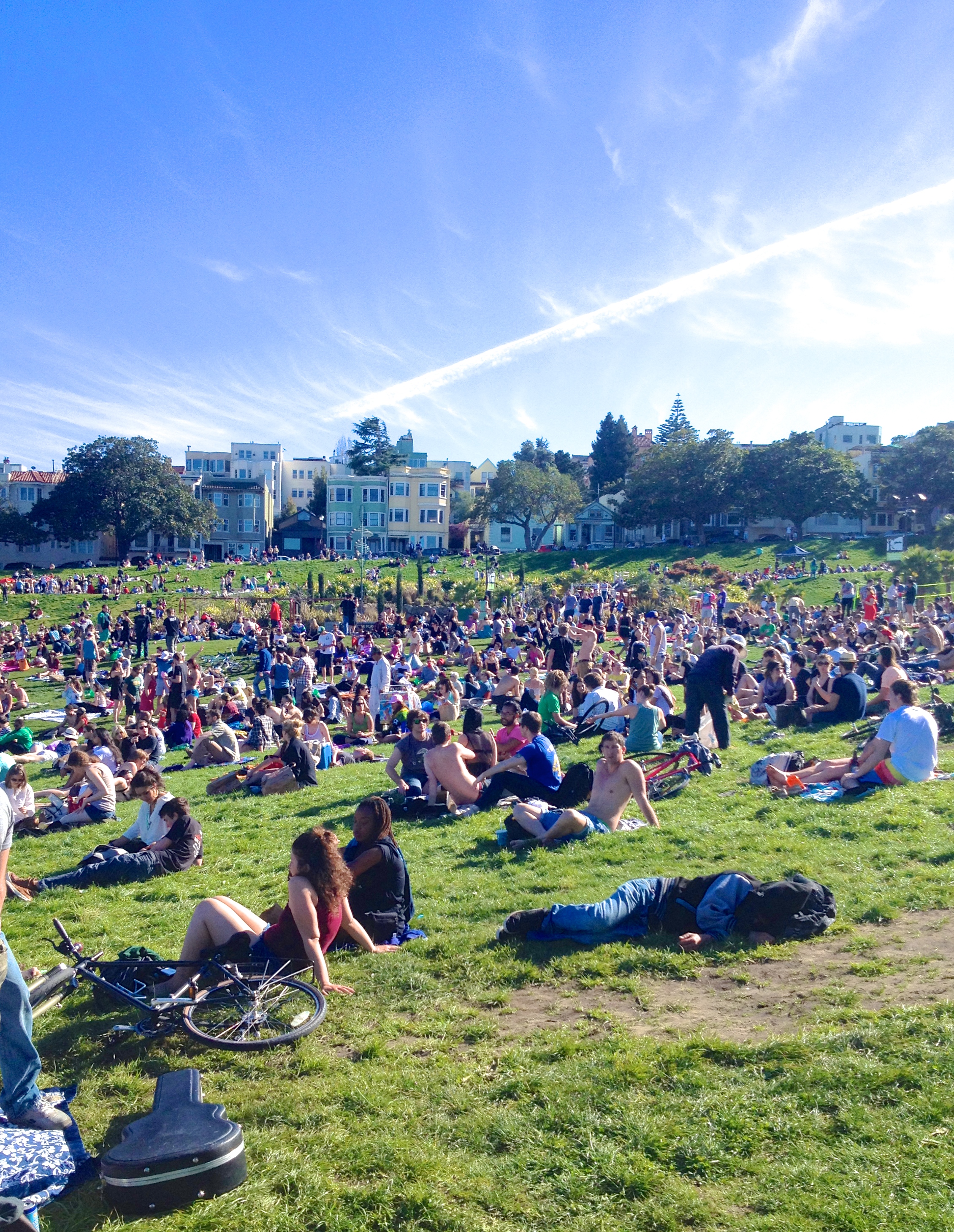 Dolores Park was built for sunny days