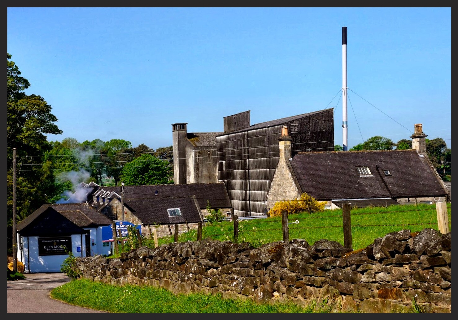 The Glen Moray distillery. 