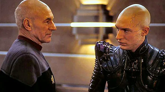 Wow, Picard's clone is as indistinguishable from himself as a Chinese BUZ900 is from a real Mosfet! Nemisis : the worst Star Trek ever. Wrath of Kahn : by far the best.