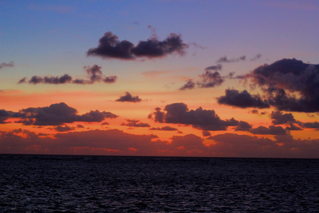 Sunset on The Reef. One more dive tonight then it's El Dorado time!